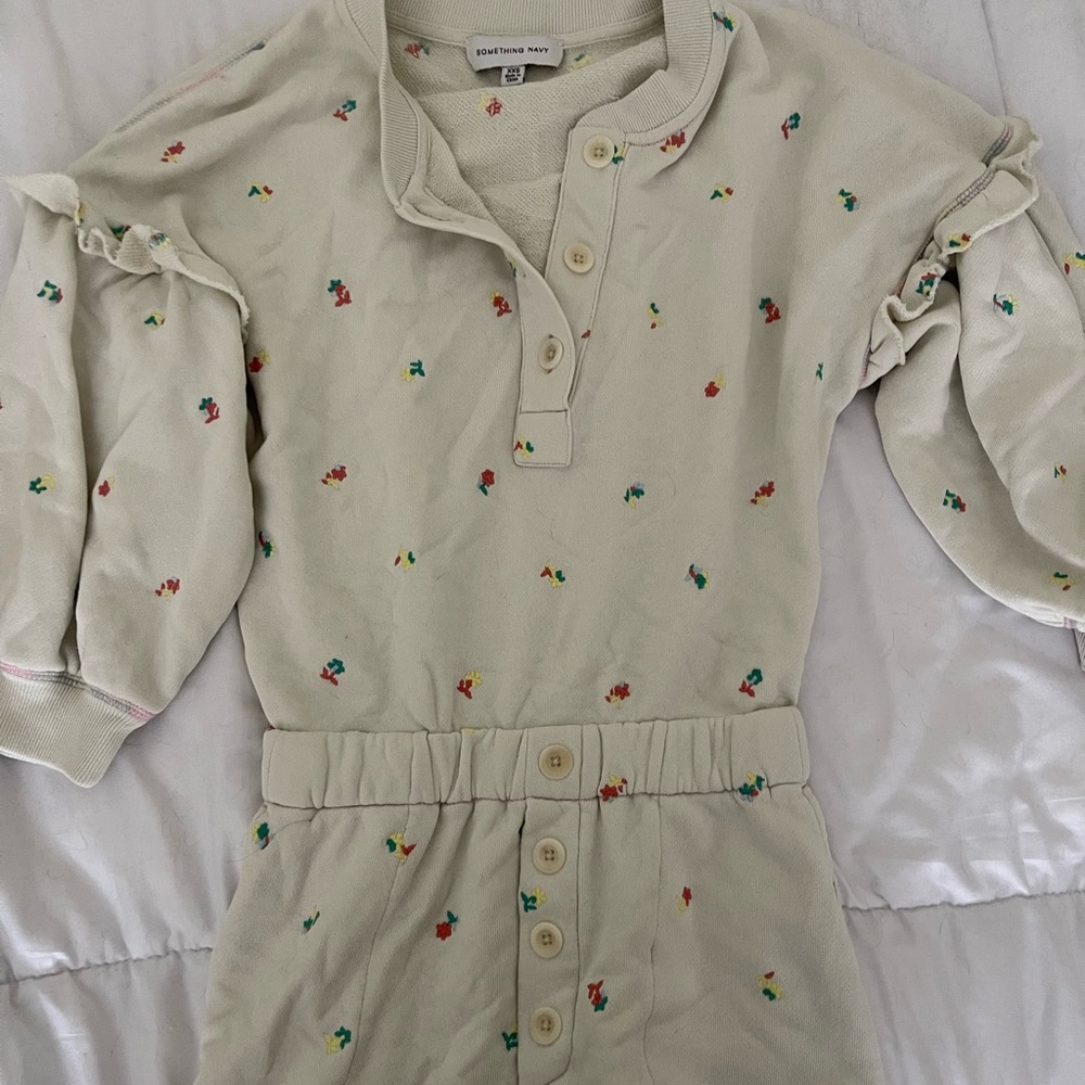 Something Navy Romper